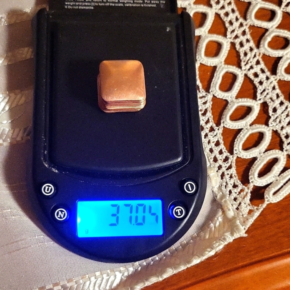 14 Copper Square Gauge for enamelling - Picture 9 of 9